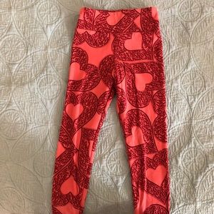 Kids Valentine Leggings